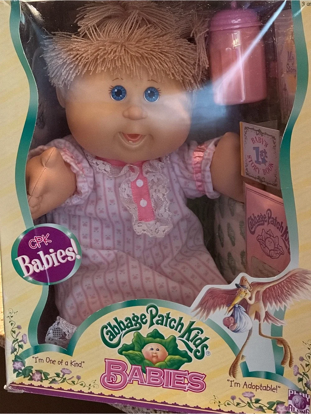 Cabbage Patch Kids Babies Pink Dress Doll by CPK